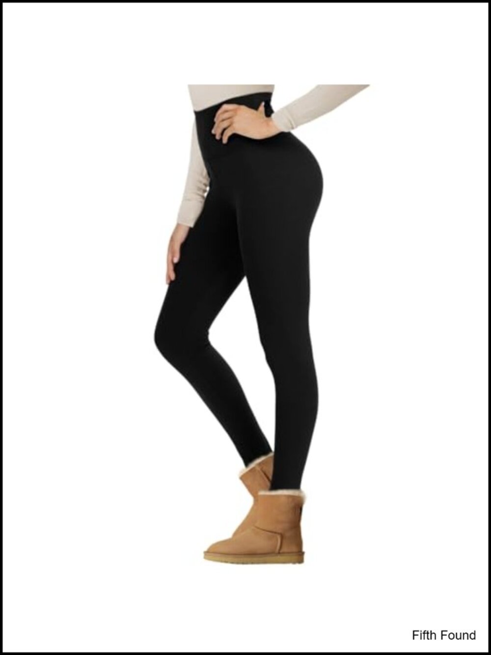 Fleece Lined Leggings Women Winter Thermal Warm Thick High Waist Yoga Pants